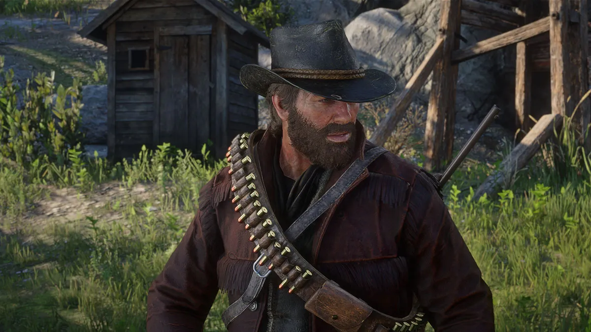 Arthur Morgan in action in Red Dead Redemption 2