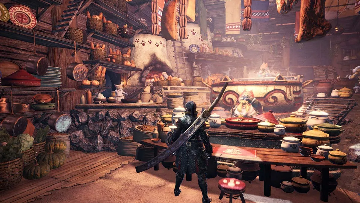 The Canteen in Monster Hunter World: Iceborne