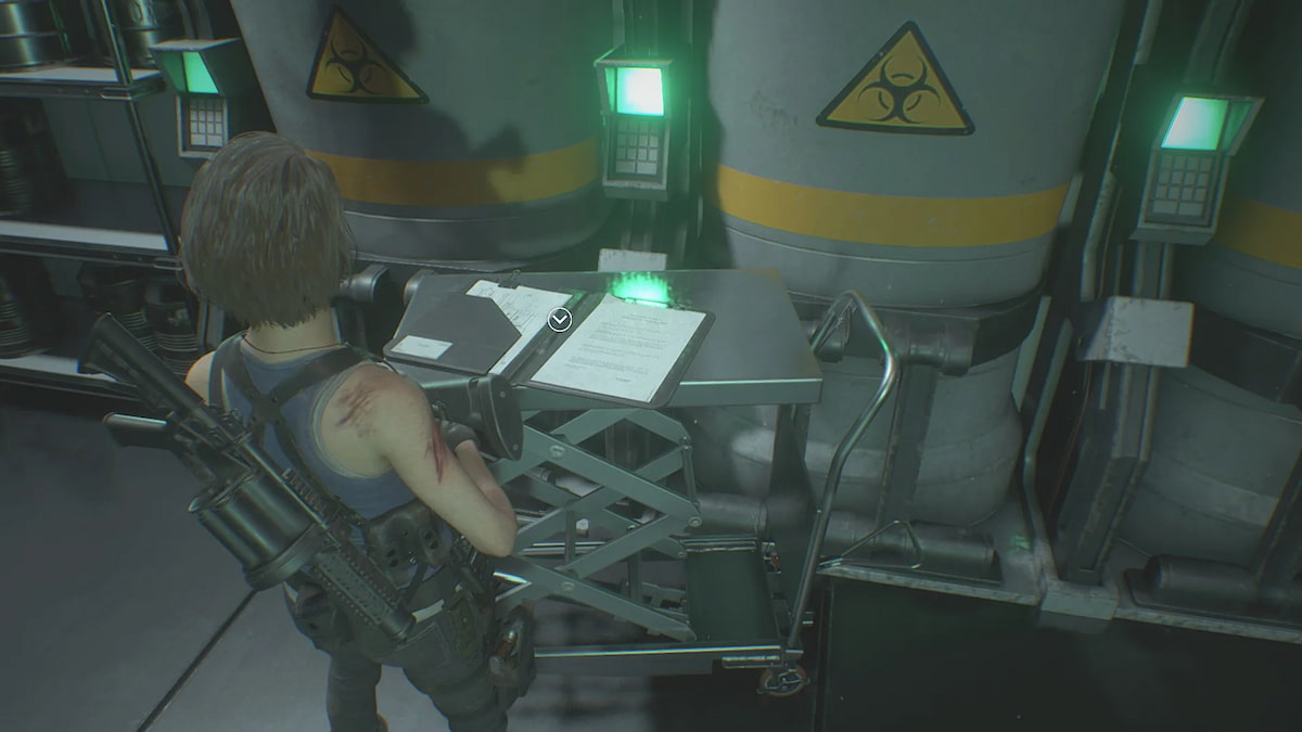 resident evil 3 file employee regulations in nest