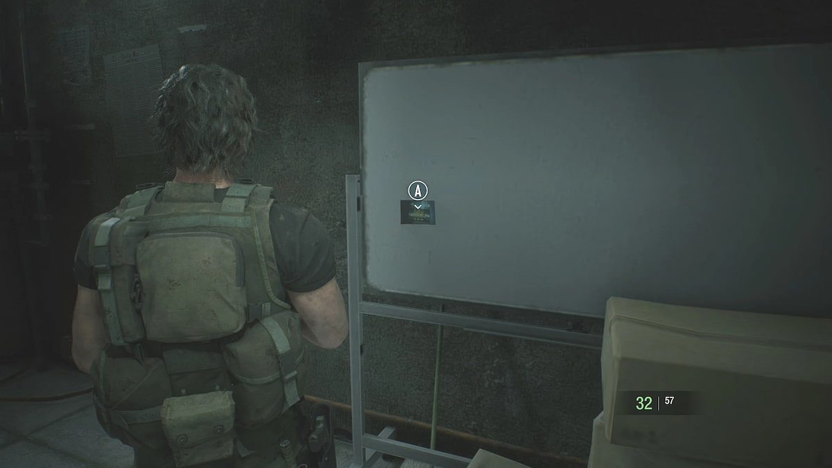 Resident evil 3 file 3f locker at police station