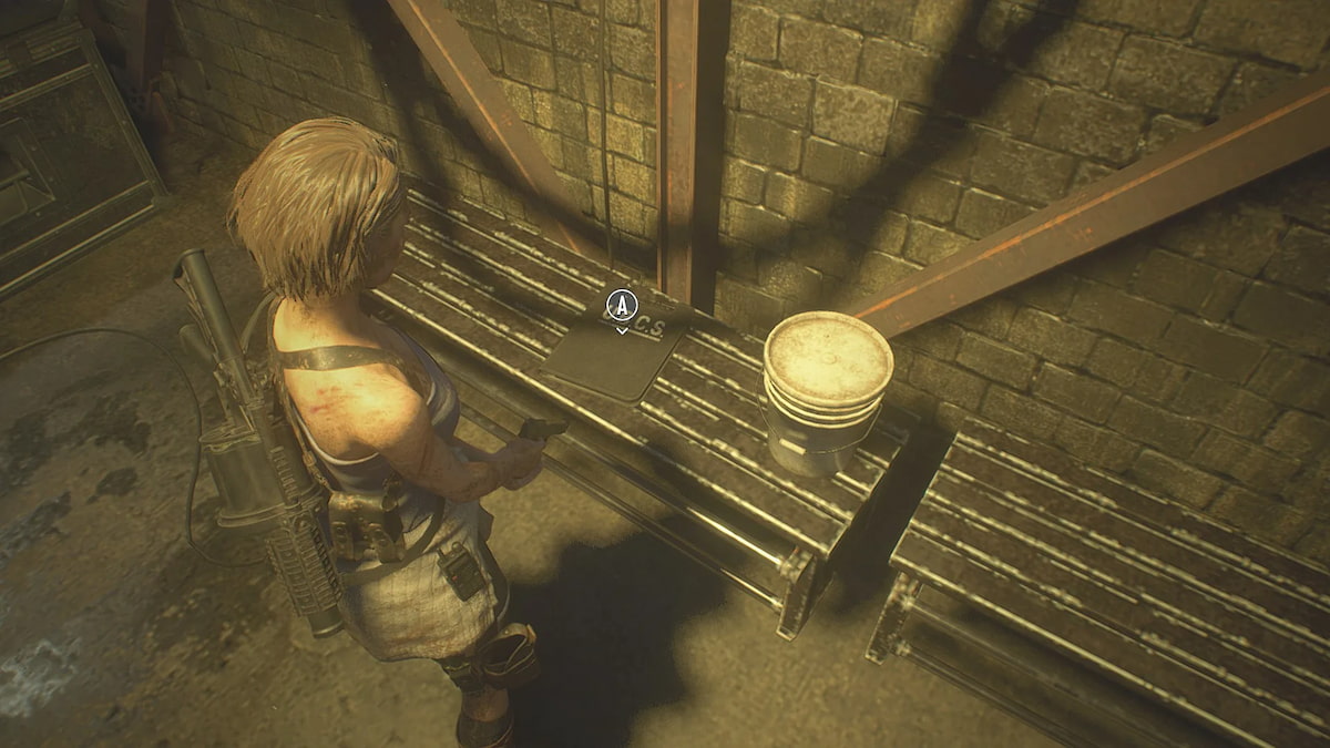 resident evil 3 file new weaponry notice in the outskirts