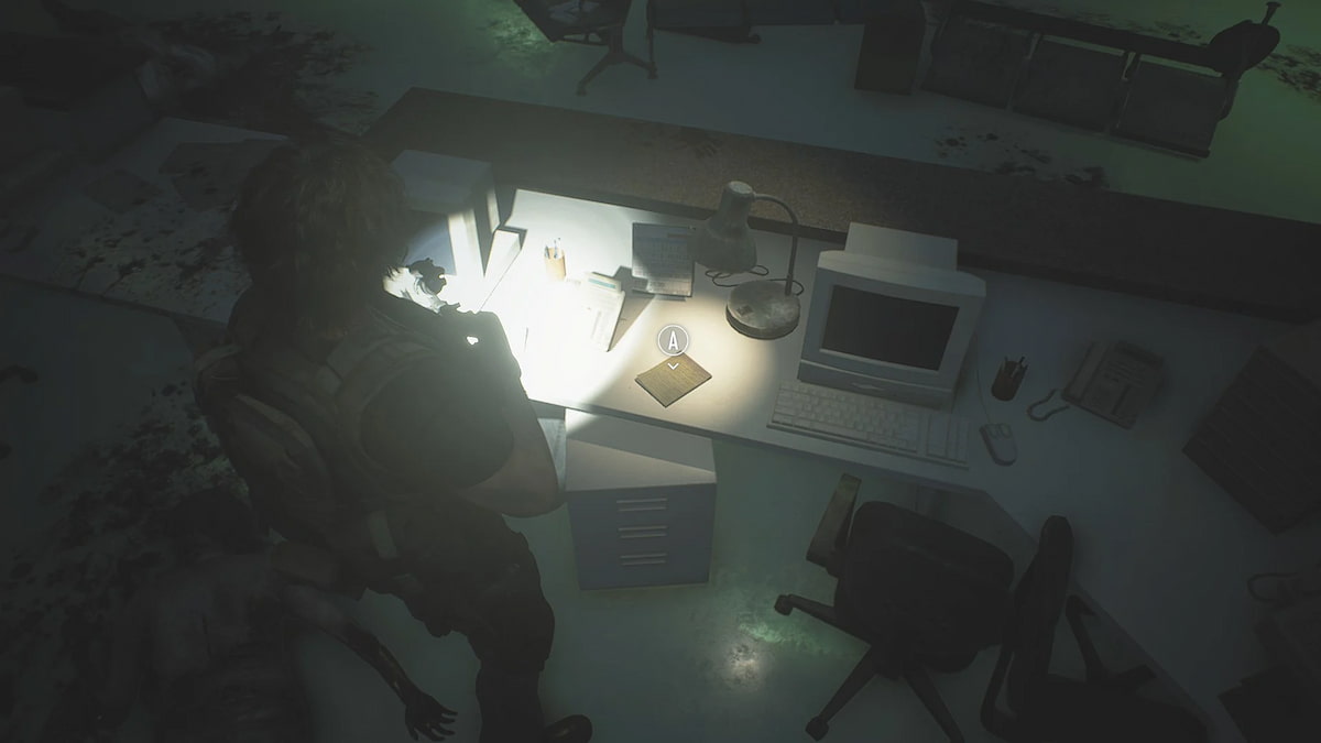 resident evil 3 file note about a tape recorder in hospital