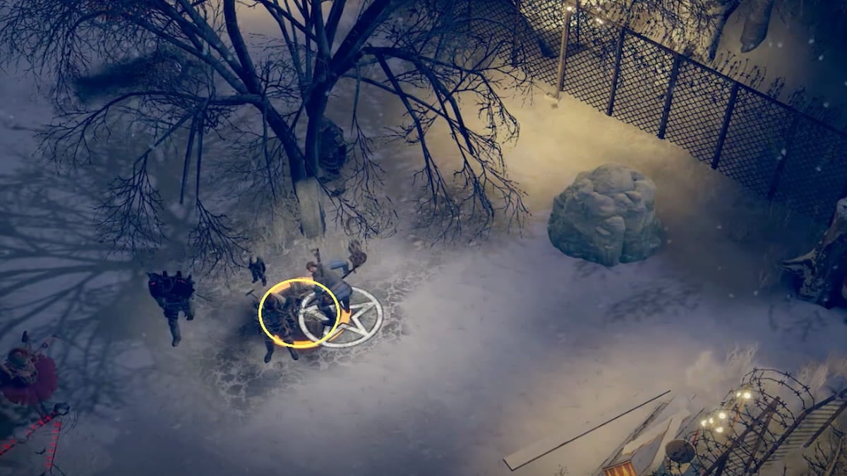 Ballerina gyro 4 in dig spot near tree in wasteland 3