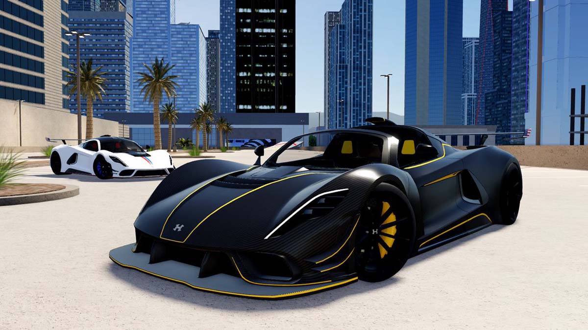 Venom F5 car in Roblox Driving Empire