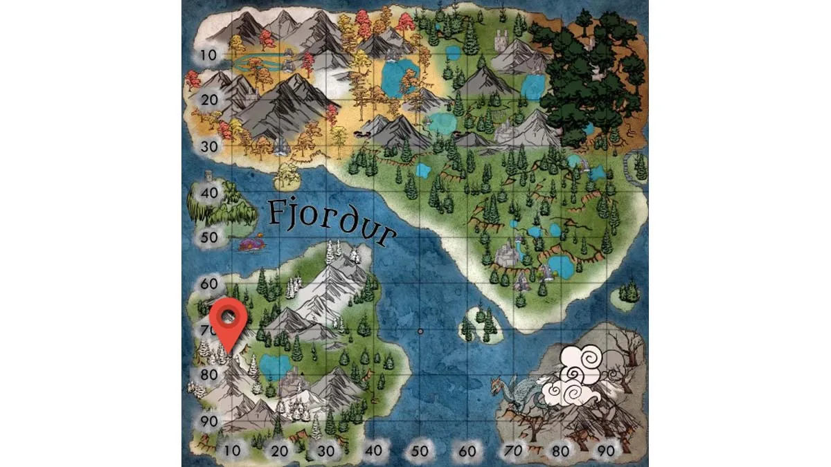 Artifact of the Massive Location in ARK: Fjordur