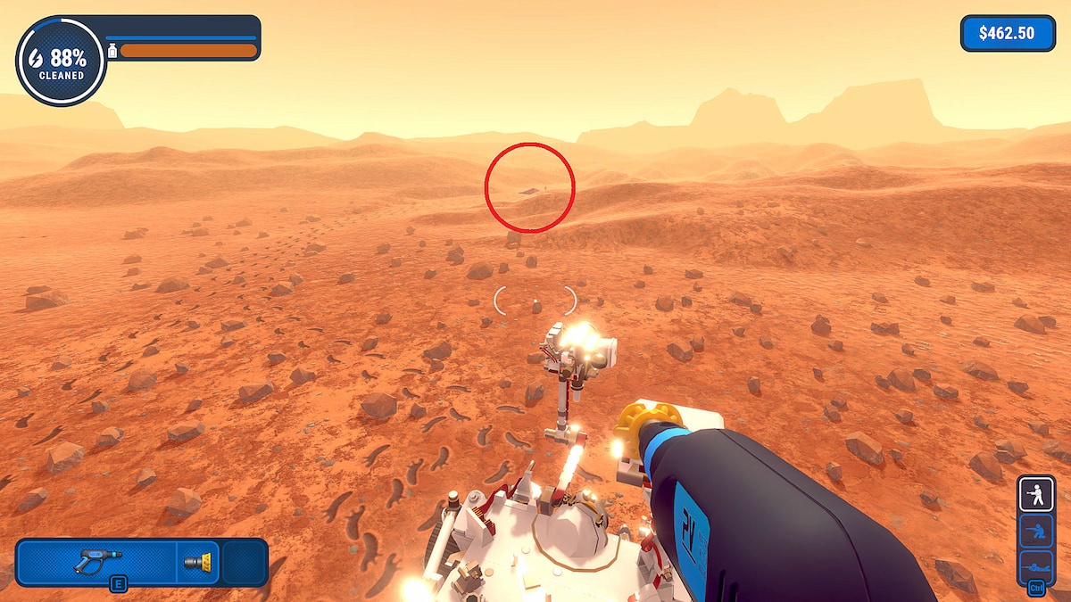 PowerWash Simulator Mystery Hatch location in Mars Rover level