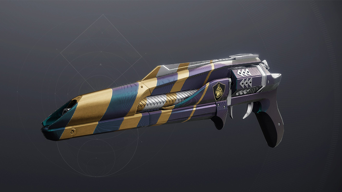 The BRAVE Midnight Coup Hand Cannon in Destiny 2