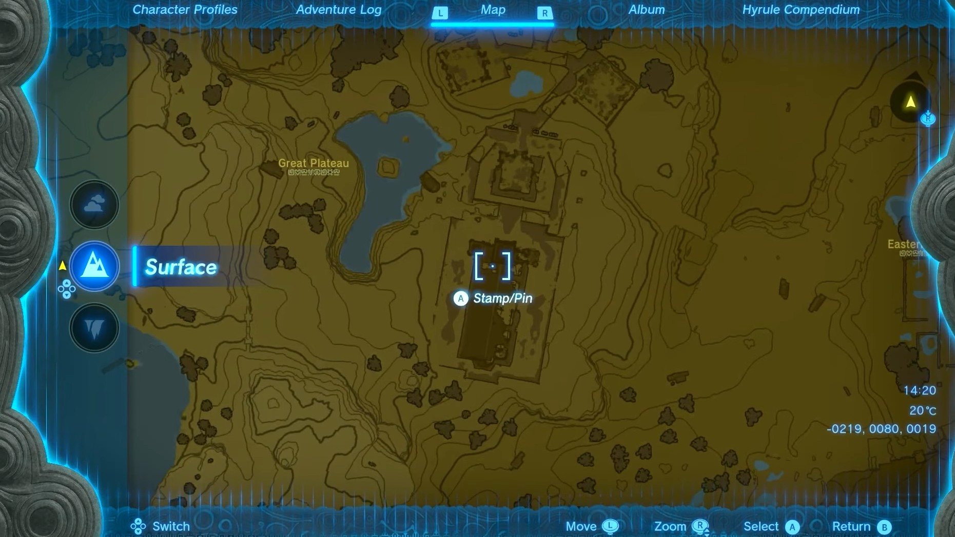 Autobuild (surface) location in Tears of the Kingdom