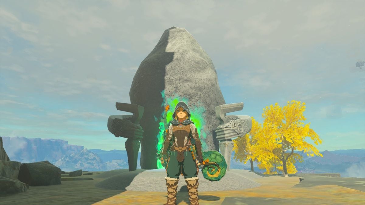 Zelda: Tears of the Kingdom Morok Shrine A Bouncy Device Shrine