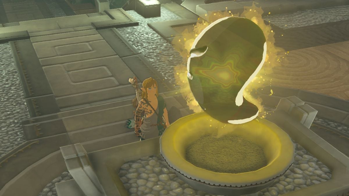 Link receives a new power in Tears of the Kingdom