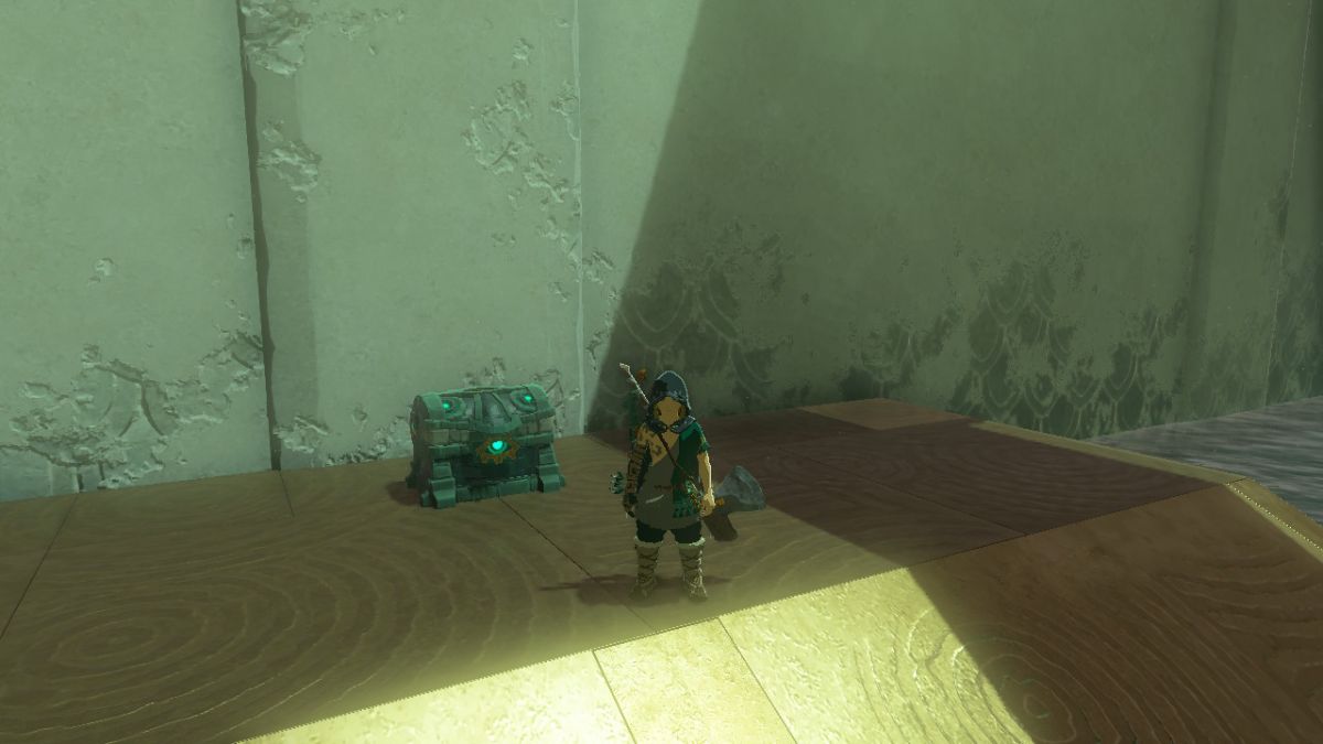 Zelda: Tears of the Kingdom Tajikats Shrine Puzzle treasure chest