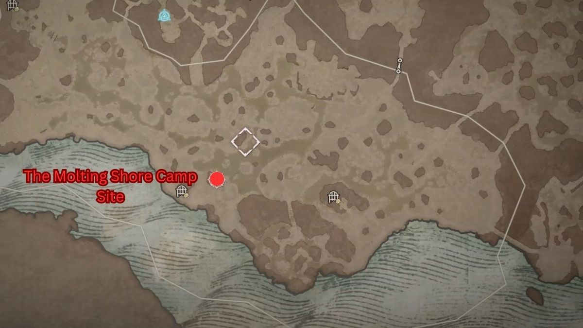 Diablo 4 Bad Blood quest Molting Shore camp site