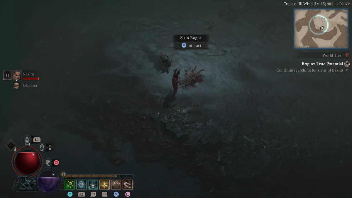 Diablo 4 Rogue True Potential slain rogues transversal area