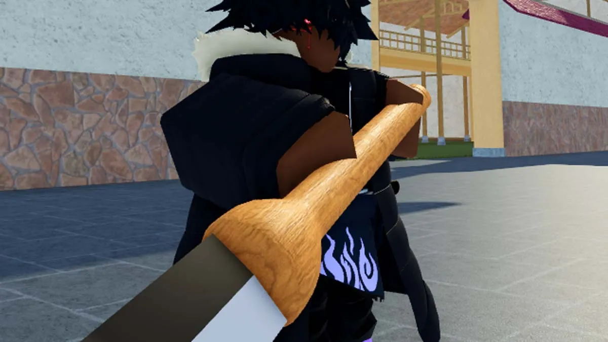 Paintbrush weapon in Roblox Type Soul