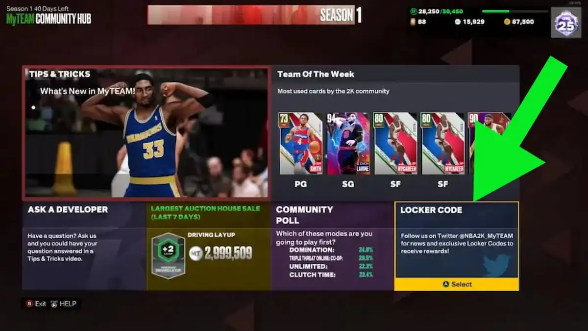 How to redeem codes in NBA 2K23