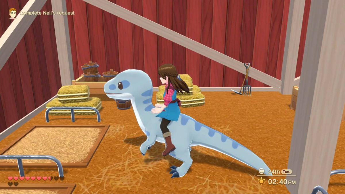 new raptor mount in Harvest Moon: The Winds of Anthos