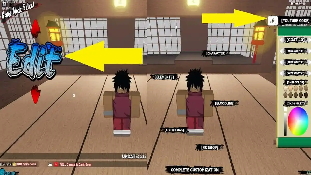 How to redeem codes in Shindo Life/Shinobi Life 2 on Roblox