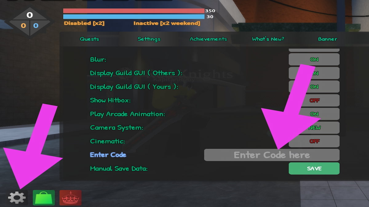 How to redeem codes in Sakura Stand