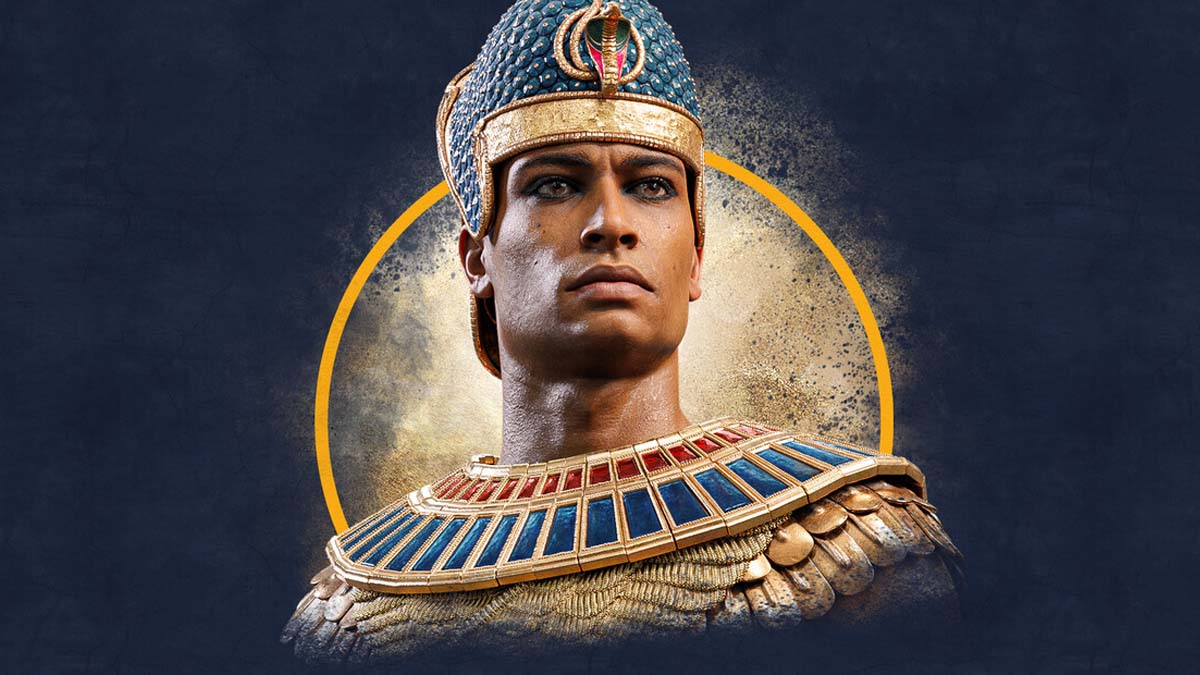 Pharaoh looking in to the distance in Total War Pharaoh