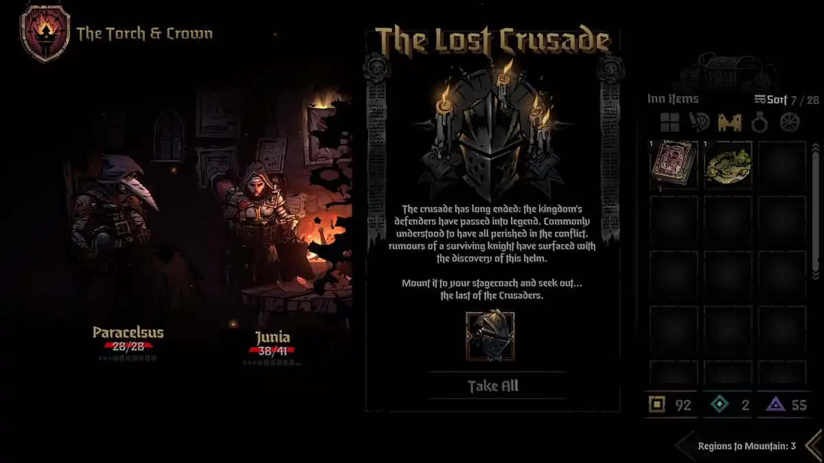 Lost Crusade quest begins