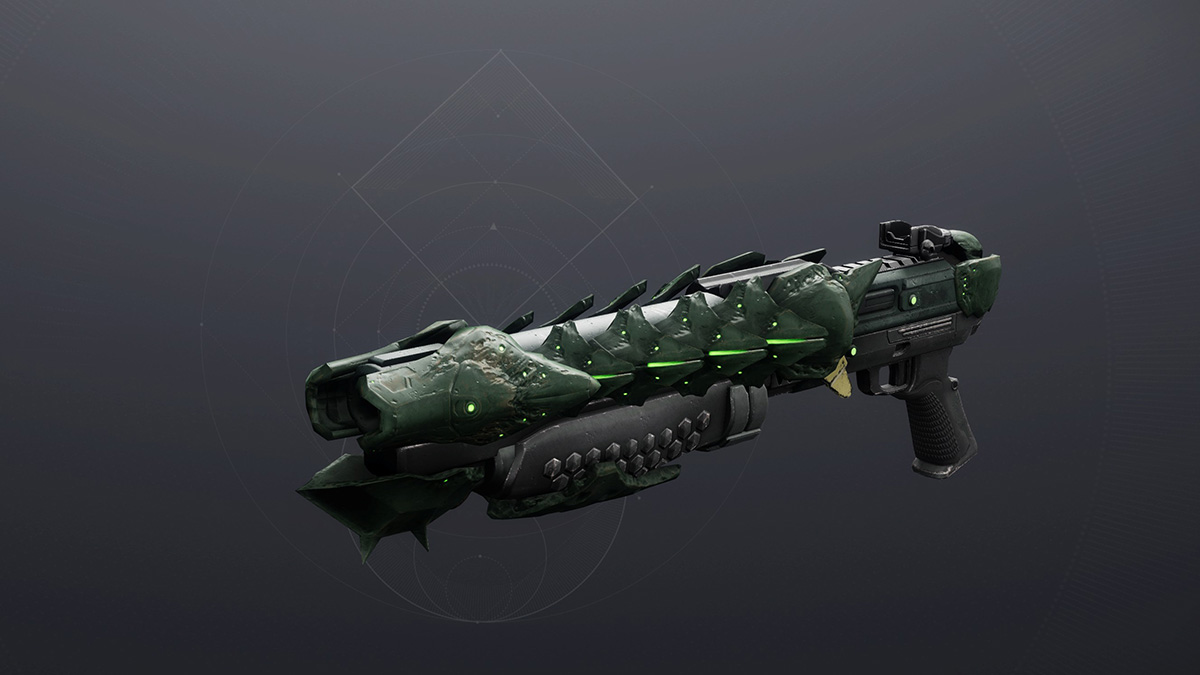 A side view of the Sword Breaker Shotgun