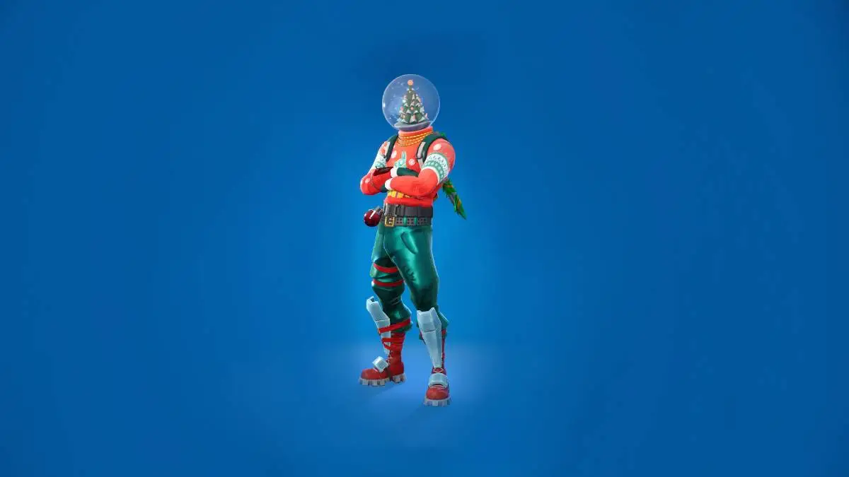 Globe Shaker cosmetic in Fortnite Winterfest 2023 menu view.