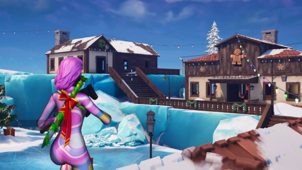 Winterburg island location in Fortnite.