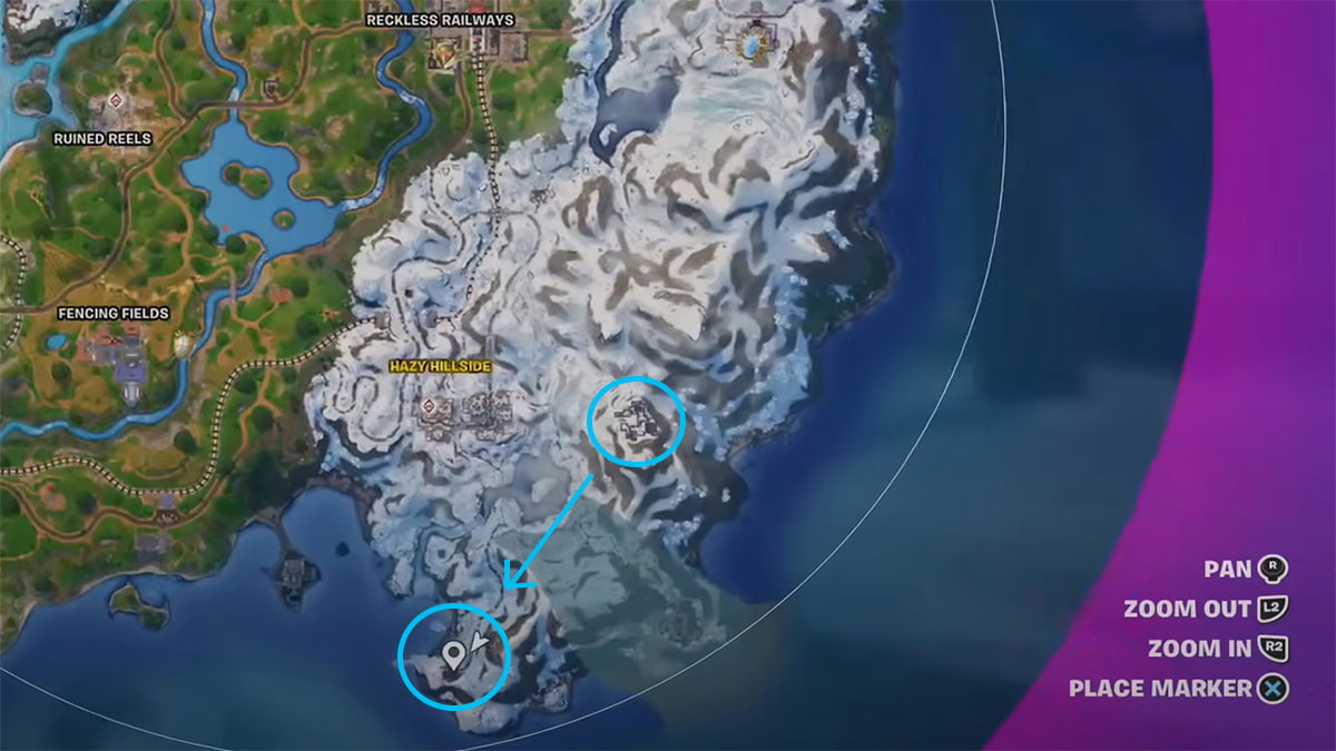 krampus boss location in fortnite