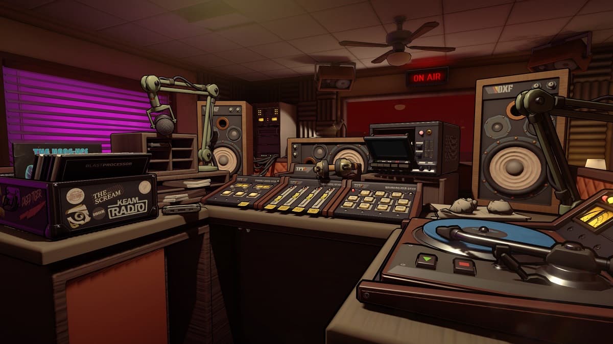 Radio studio