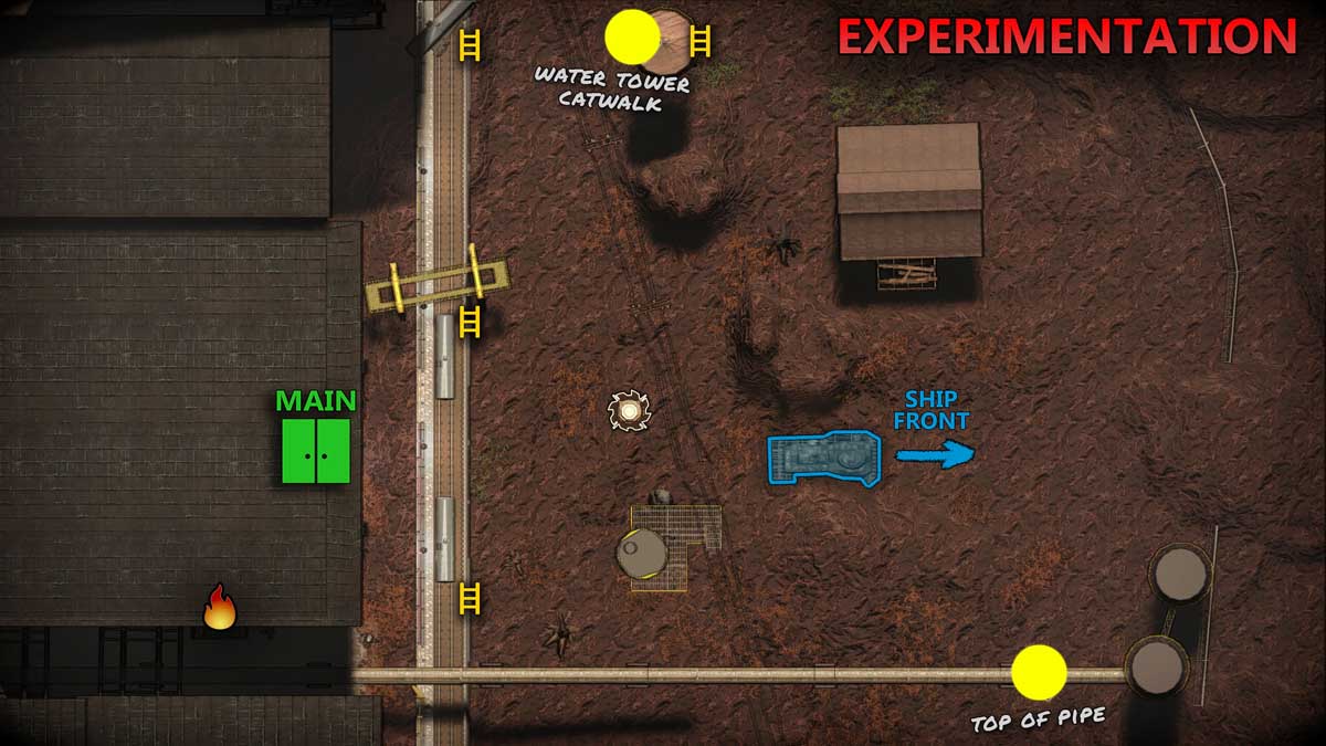 Experimentation moon Sigurd log location map