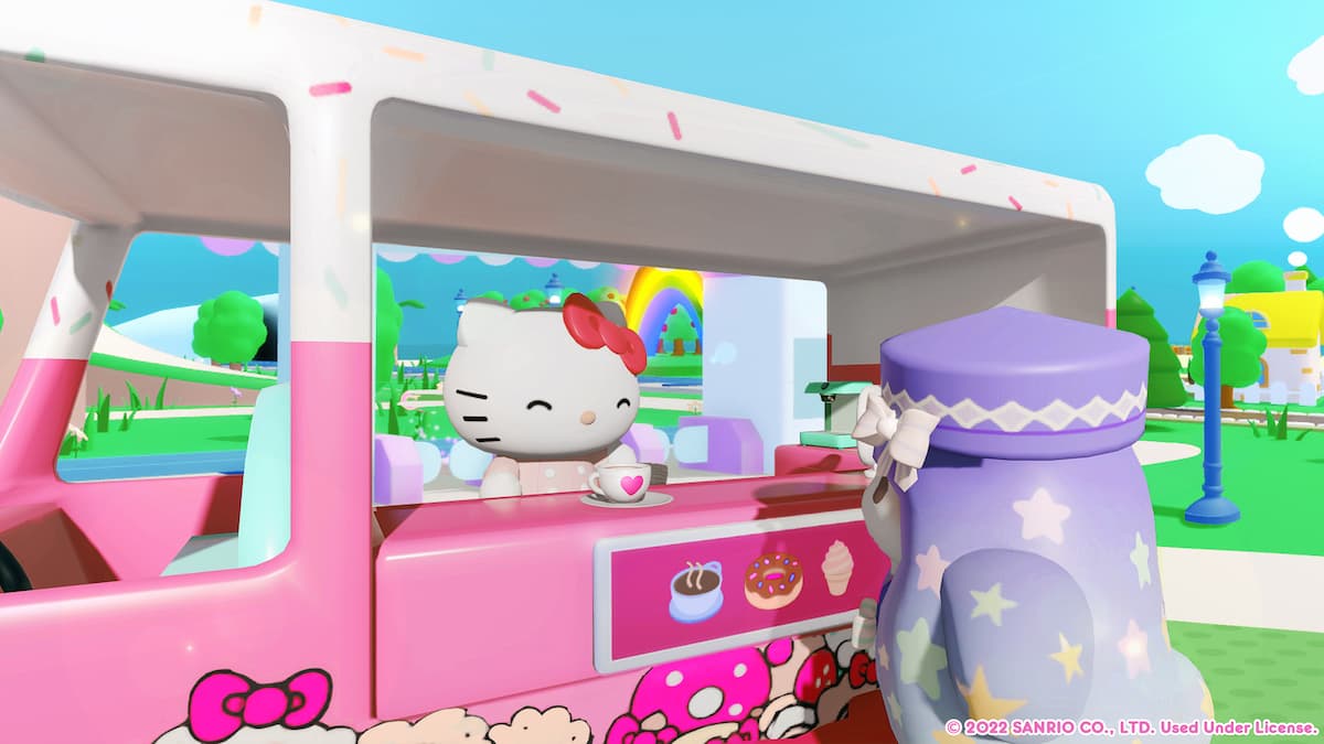 Hello Kitty food truck