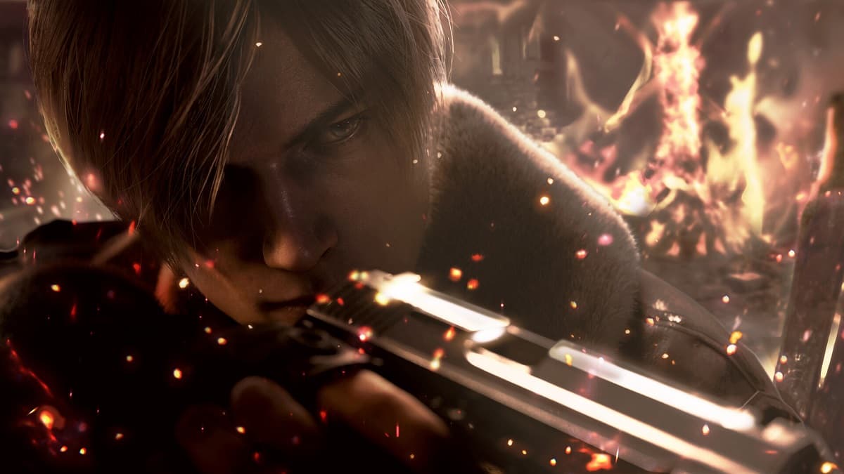 Leon S Kennedy close up