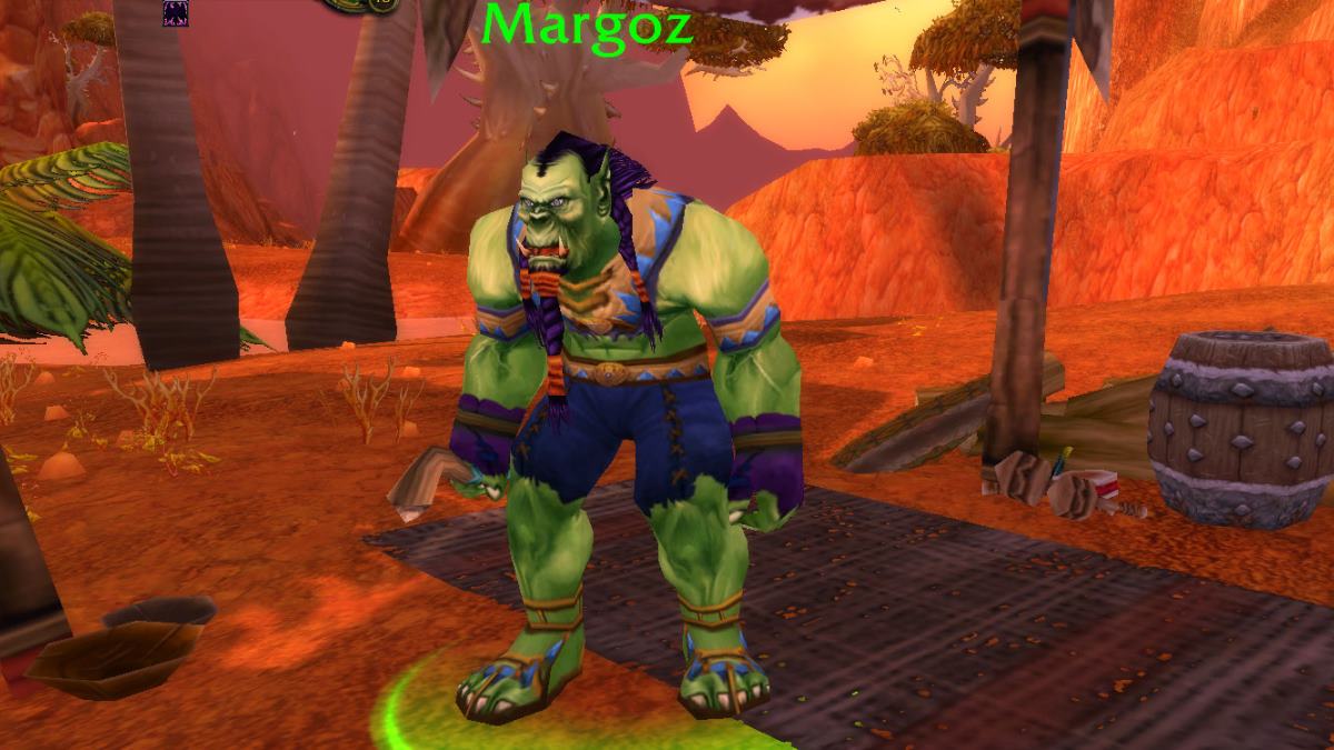 The Margoz NPC found in WoW Classic.