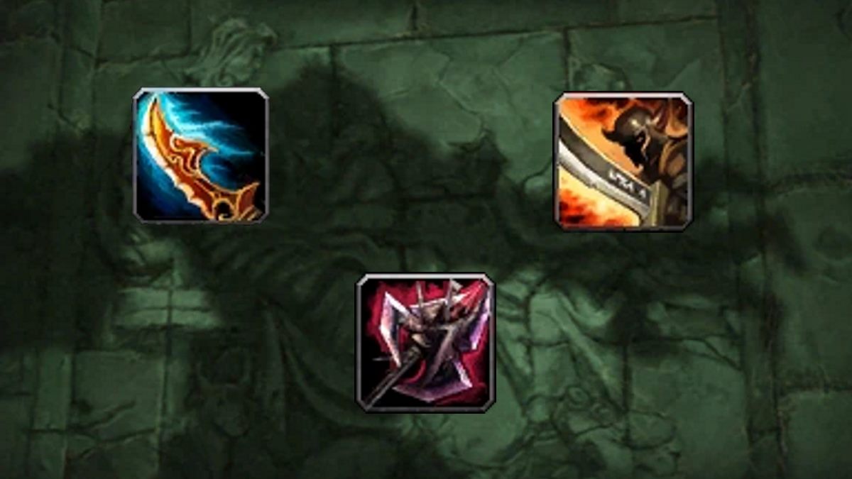 Three Warrior Rune icons from WoWC: SoD