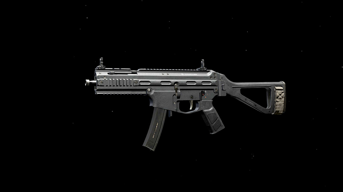 Side view fo the Striker-9 SMG in Modern Warfare 3