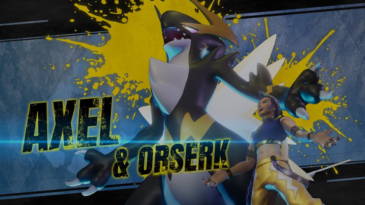 Axel and Orserk battle banner.