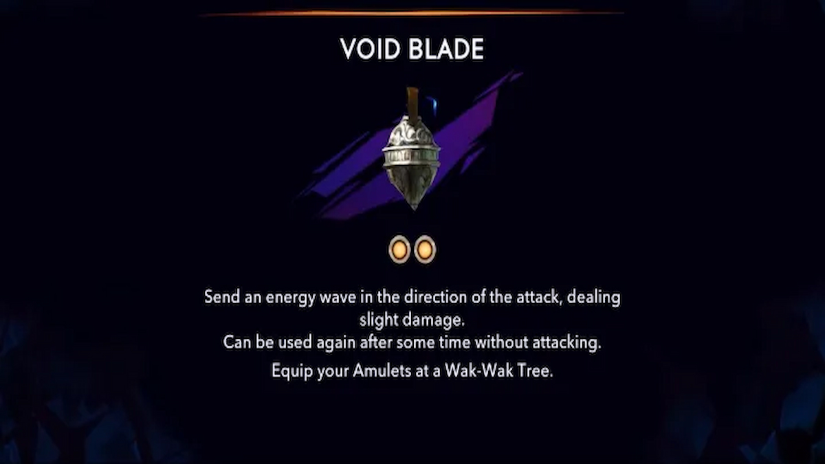 void blade amulet in prince of persia the lost crown