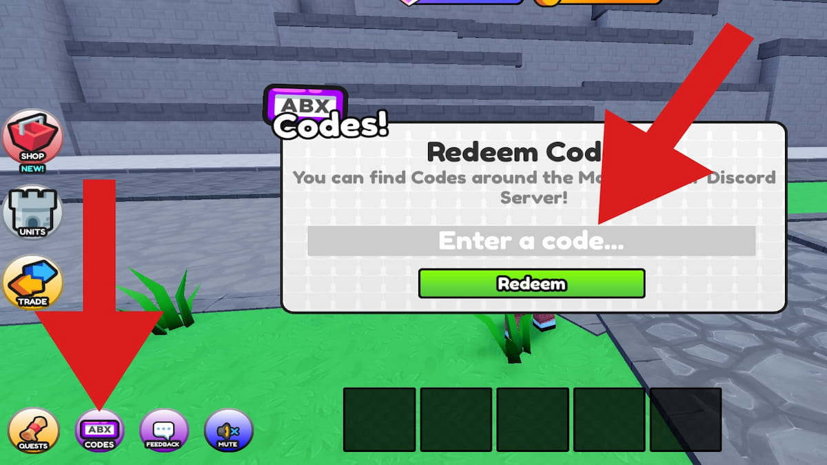 How to redeem codes in Bathroom Tower Defense