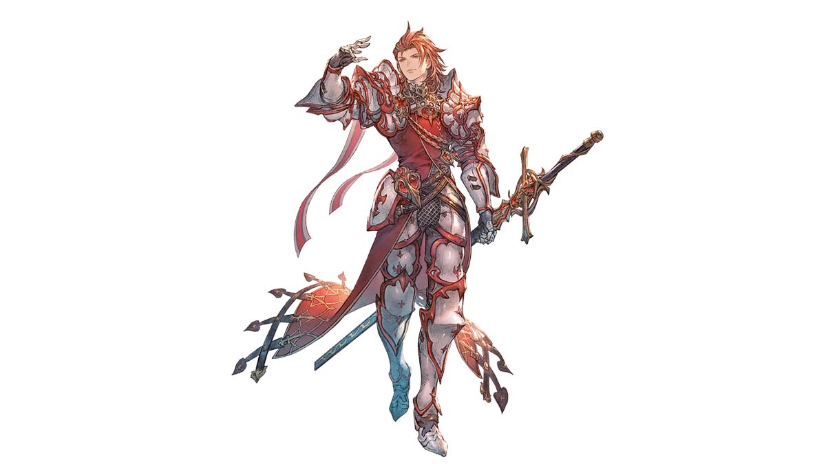 Portrait of Percival in Granblue Fantasy: Relink on a white background