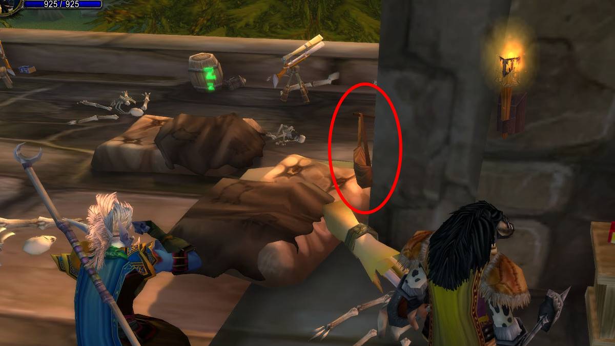 The Messenger Bag players must use to complete Eagle's Fist in WoW SoD