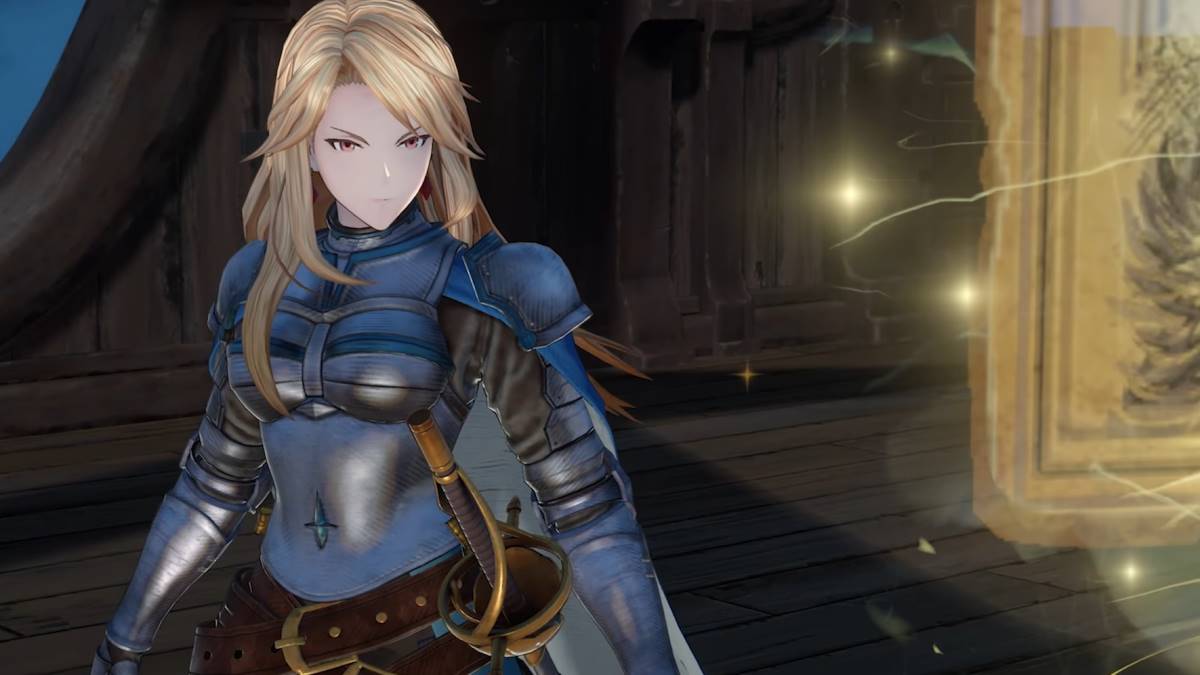 Katalina strategizing in GBF Relink