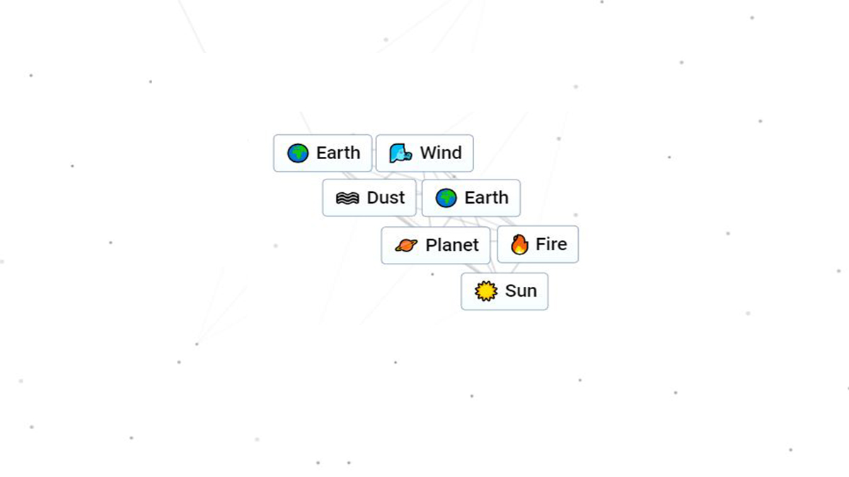 sun recipe in infinite craft