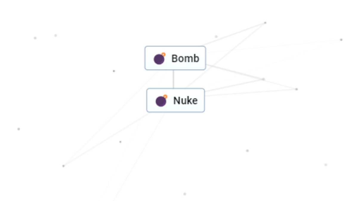 Bomb and Nuke in Infinite Craft.