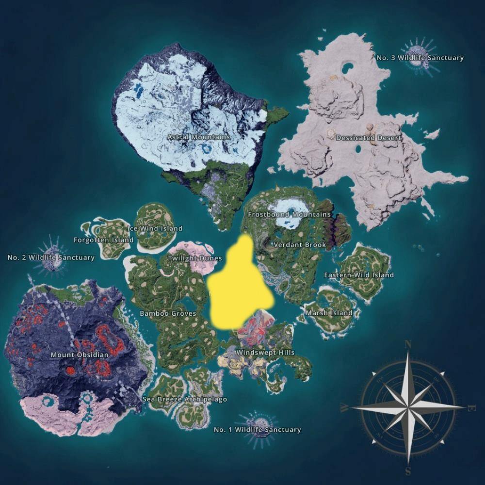 Robinquill location in Palworld