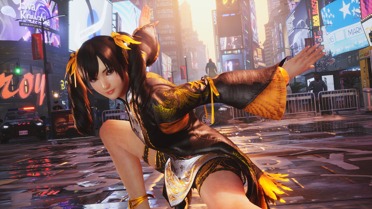 Xiaoyu intro before a Tekken 8 battle.