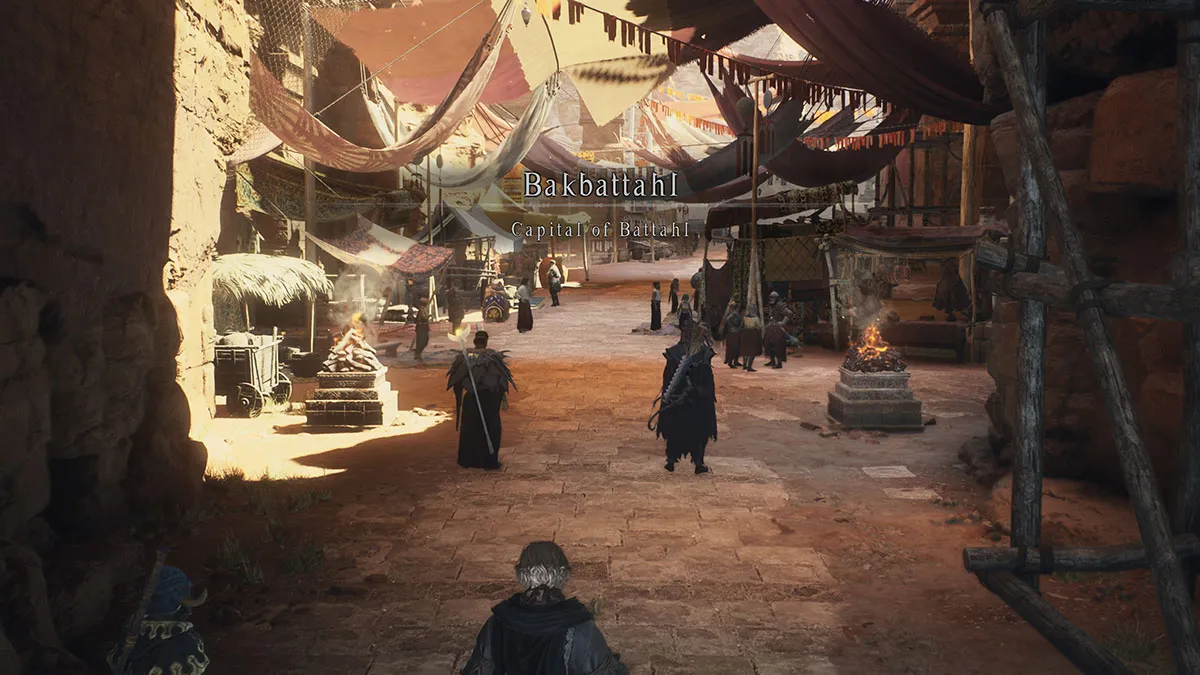 The capital city of Bakbattahl in Dragon's Dogma 2