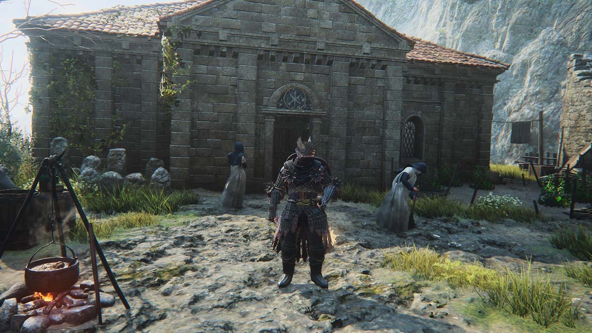 The Gracious Hand church in Dragon's Dogma 2