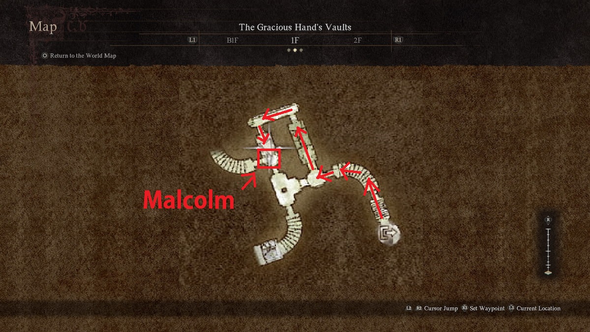 dragons dogma 2 dungeon map