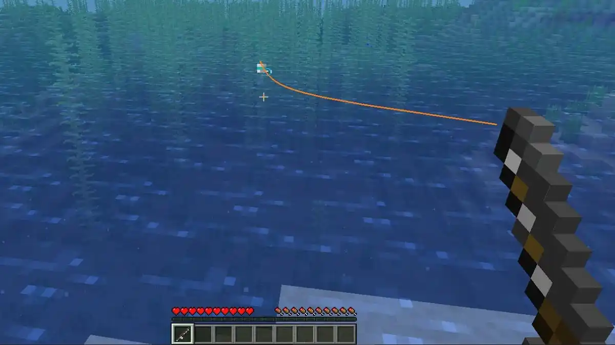 Fishing in Minecraft