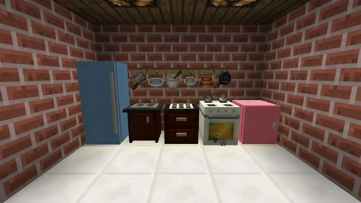 Functional Minecraft Kitchen